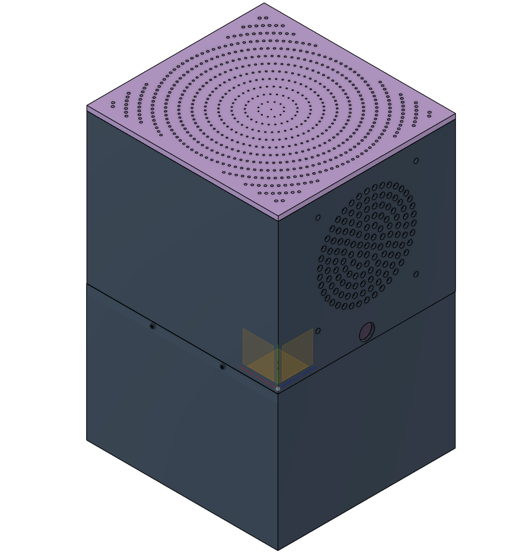 NAS imprimé en 3D - vue principale